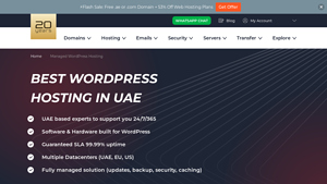WordPress Hosting UAE | Managed WP Plans and Services - AEserver - managed wordpress hosting in uae