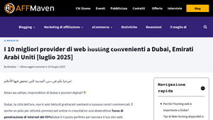 I 10 migliori provider di web hosting a Dubai, Emirati Arabi ... - AffMaven - wordpress hosting in dubai