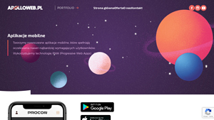 Aplikacje mobilne - Apollo Web Studio - apollo web hosting