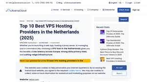 Top 10 Best VPS Hosting Providers in the Netherlands (2025) - vps hosting netherlands