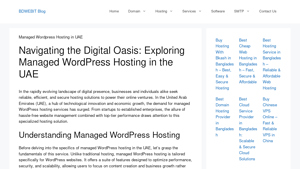 Managed WordPress Hosting in UAE - bdwebit.com - managed wordpress hosting in uae