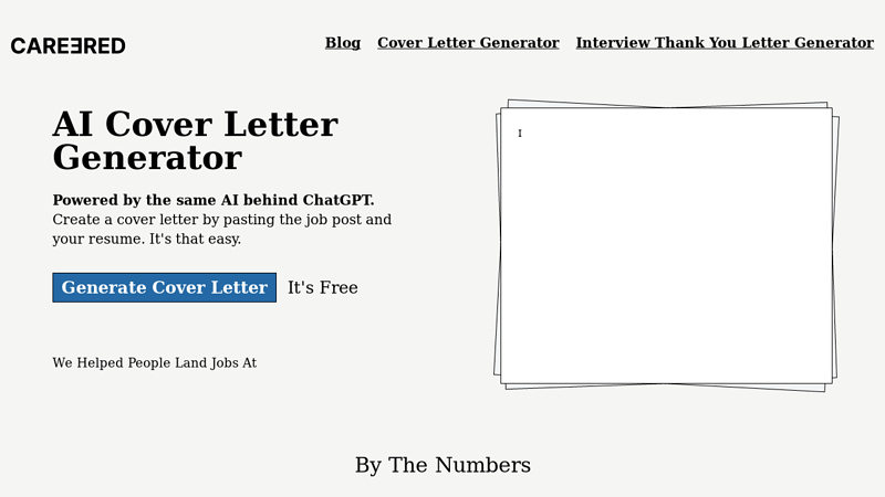 Careered AI Cover Letters