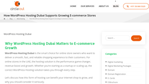 How WordPress Hosting Dubai Supports Growing E-commerce Stores - wordpress hosting in dubai