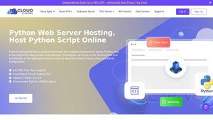 Python Hosting, Python Web Server Host Script - CloudClusters - free python web hosting
