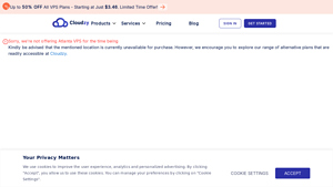 Atlanta VPS High-Performanve Windows or Linux Servers in ... - Cloudzy - atlanta vps hosting