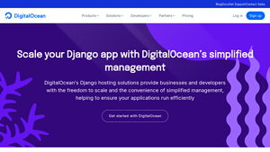 Django hosting | DigitalOcean - free python web hosting