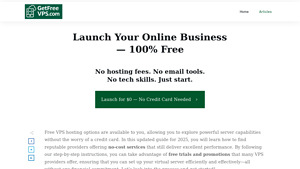 How to Get a Free VPS Without a Credit Card (2025 Updated ... - free vps hosting no credit card