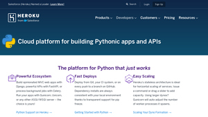 Deploy and Scale Python & Django in the Cloud | Heroku - free python web hosting