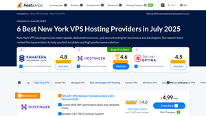 6 Best New York VPS Hosting Providers (Jun 2025) - HostAdvice - new york dedicated server hosting