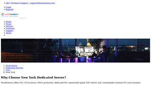 New York Dedicated Server - Fast USA Hosting | Hostrunway - new york dedicated server hosting
