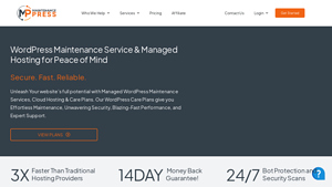WordPress Maintenance Service & Hosting by Maintenance Press - hosting and maintenance services