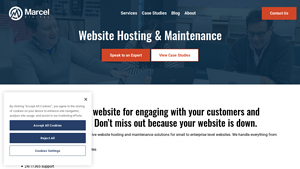 Website Hosting Maintenance Services | Marcel Digital - web hosting and maintenance services