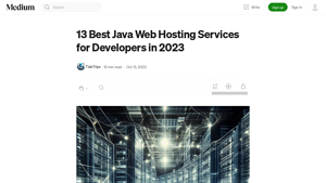 13 Best Java Web Hosting Services for Developers in 2023 - java hosting services