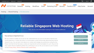 Affordable Web Hosting Singapore - Namecheap - dedicated hosting singapore