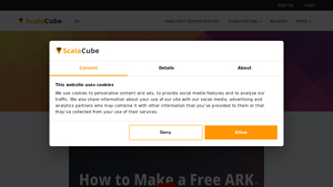 How to Make a Free ARK Server - ScalaCube - free dedicated server hosting