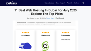 11 Best Web Hosting in Dubai June 2025- Top Picks - managed wordpress hosting in uae