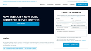 New York Dedicated Servers - ServerMania - new york dedicated server hosting