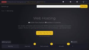 Web Hosting - Sparked Host - Sparked Host — Web Hosting - apollo web hosting