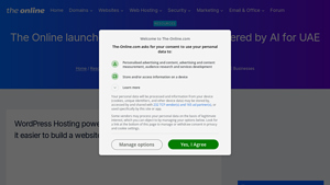 The Online launches WordPress Hosting powered by AI for UAE Businesses - managed wordpress hosting in uae