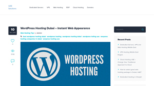 Wordpress HOsting Dubai | WordPress UAE | Web Hosting UAE - wordpress hosting in dubai