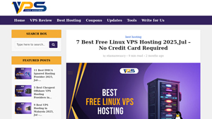 7 Best Free Linux VPS Hosting 2025, June - No CC Required - free vps hosting no credit card