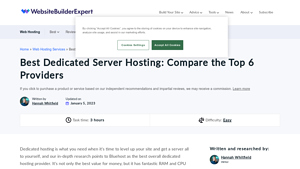 Best Dedicated Server Hosting: Compare the Top 6 Providers - free dedicated server hosting