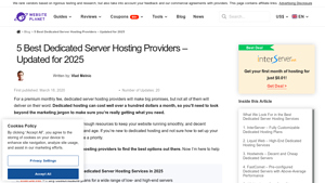 5 Best Dedicated Server Hosting Providers - Updated for 2025 - free dedicated server hosting