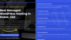 #1 Managed WordPress Hosting In UAE - wordpress hosting in dubai