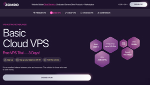 Cloud Basic VPS AMD EPYC Servers in Netherlands | Zomro - vps hosting netherlands